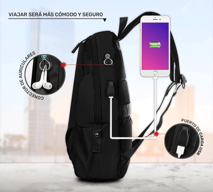 Mochila Escolar Oxford Superligera E Impermeable - ONDASHOPMX