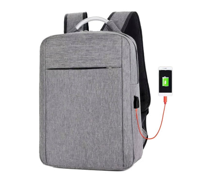 Mochila Para Laptop Con Adaptador Para Cargador USB - ONDASHOPMX