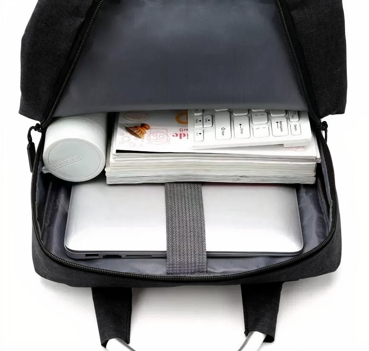 Mochila Para Laptop Con Adaptador Para Cargador USB - ONDASHOPMX