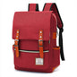 Mochila Vintage Retro Unisex Con Imán De Gran Capacidad Para Escolar & Laptop - ONDASHOPMX