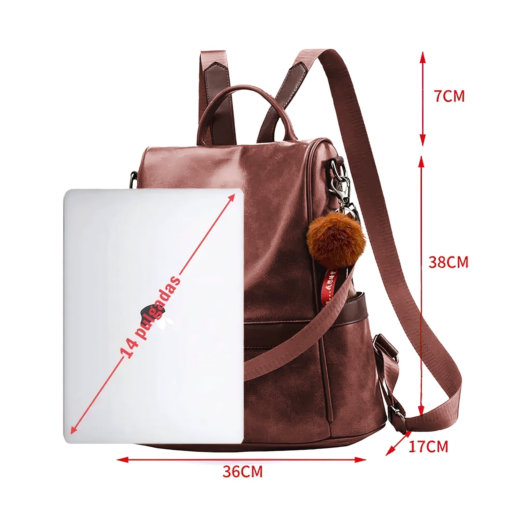 Mochilas Antirrobo Para Mujer Moda Mochila Bolso Casual Hombro Mochila De Viaje - ONDASHOPMX