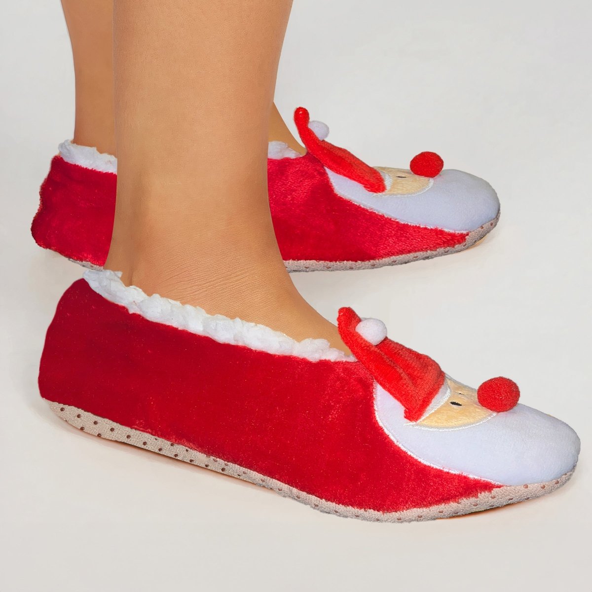 Pack 3 Pantuflas Navideñas - ONDASHOPMX