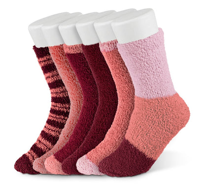 Pack De 6 Calcetines Unitalla Con Felpa Interior y Exterior - ONDASHOPMX