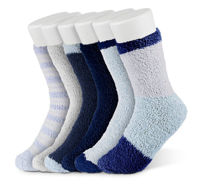 Pack De 6 Calcetines Unitalla Con Felpa Interior y Exterior - ONDASHOPMX
