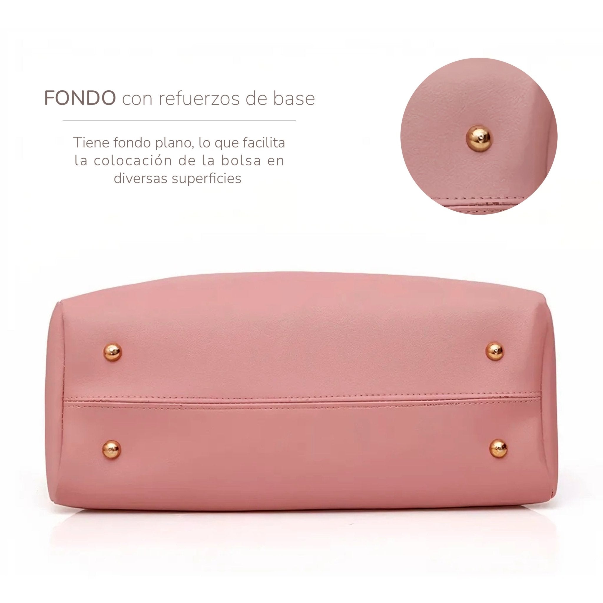 Set 3 Bolsos De Mano Para Mujer, Bolsa De Lujo Gran Capacidad - ONDASHOPMX