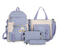 Set 4 Mochilas Escolares Bolsas De Estudiante Tote & Lapicera Kawaii - ONDASHOPMX