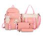 Set 4 Mochilas Escolares Bolsas De Estudiante Tote & Lapicera Kawaii - ONDASHOPMX