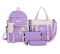 Set 4 Mochilas Escolares Bolsas De Estudiante Tote & Lapicera Kawaii - ONDASHOPMX