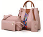Set De Bolsa Multifuncional Con Tarjetero, Cosmetiquera & Correas Intercambiables - ONDASHOPMX