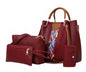 Set De Bolsa Multifuncional Con Tarjetero, Cosmetiquera & Correas Intercambiables - ONDASHOPMX