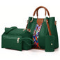 Set De Bolsa Multifuncional Con Tarjetero, Cosmetiquera & Correas Intercambiables - ONDASHOPMX