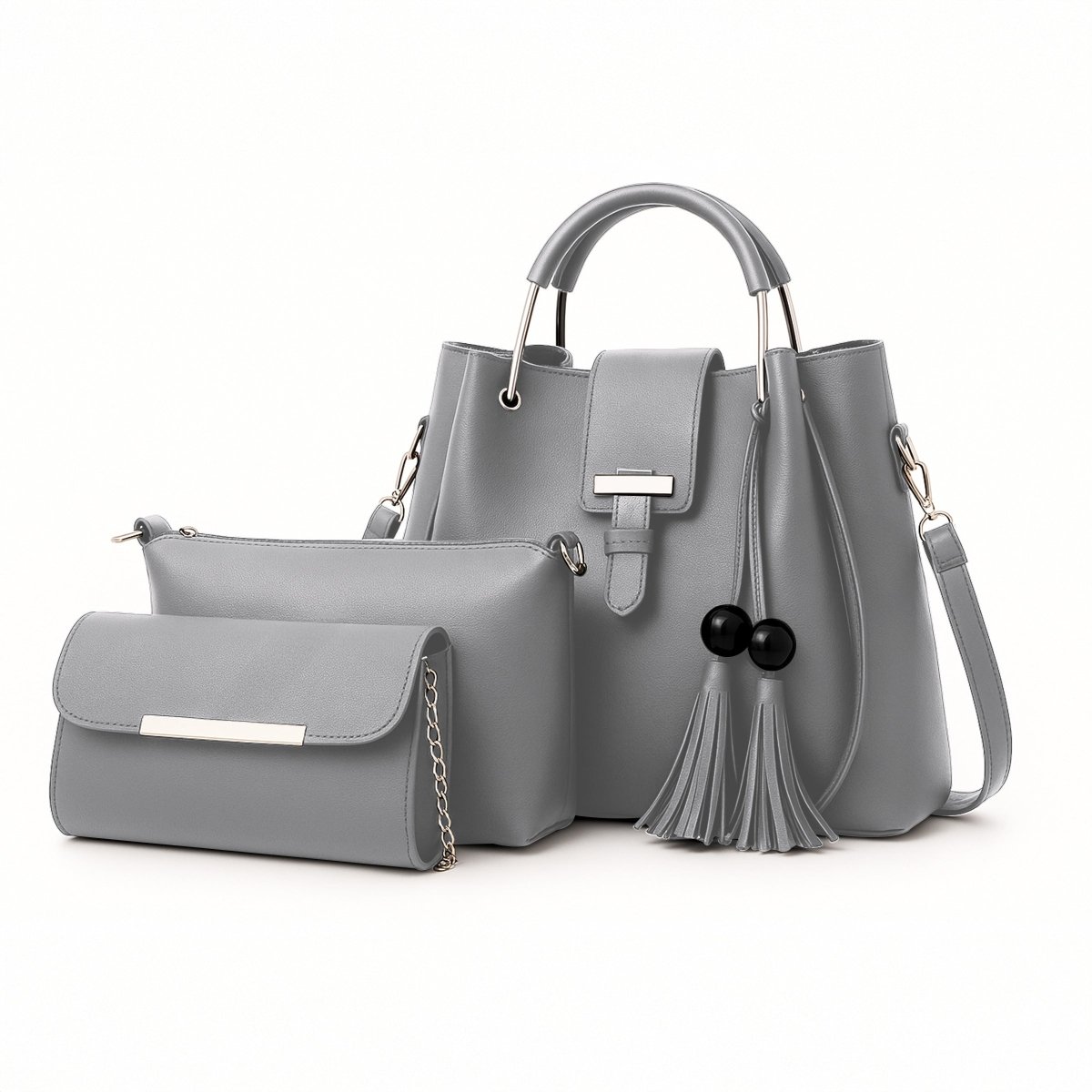 Set De Bolsas Elegantes 3 En 1 & Estilo Moderno & Versátil - ONDASHOPMX