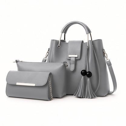 Set De Bolsas Elegantes 3 En 1 & Estilo Moderno & Versátil - ONDASHOPMX