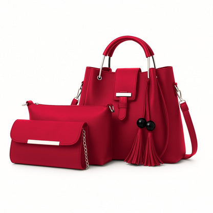 Set De Bolsas Elegantes 3 En 1 & Estilo Moderno & Versátil - ONDASHOPMX