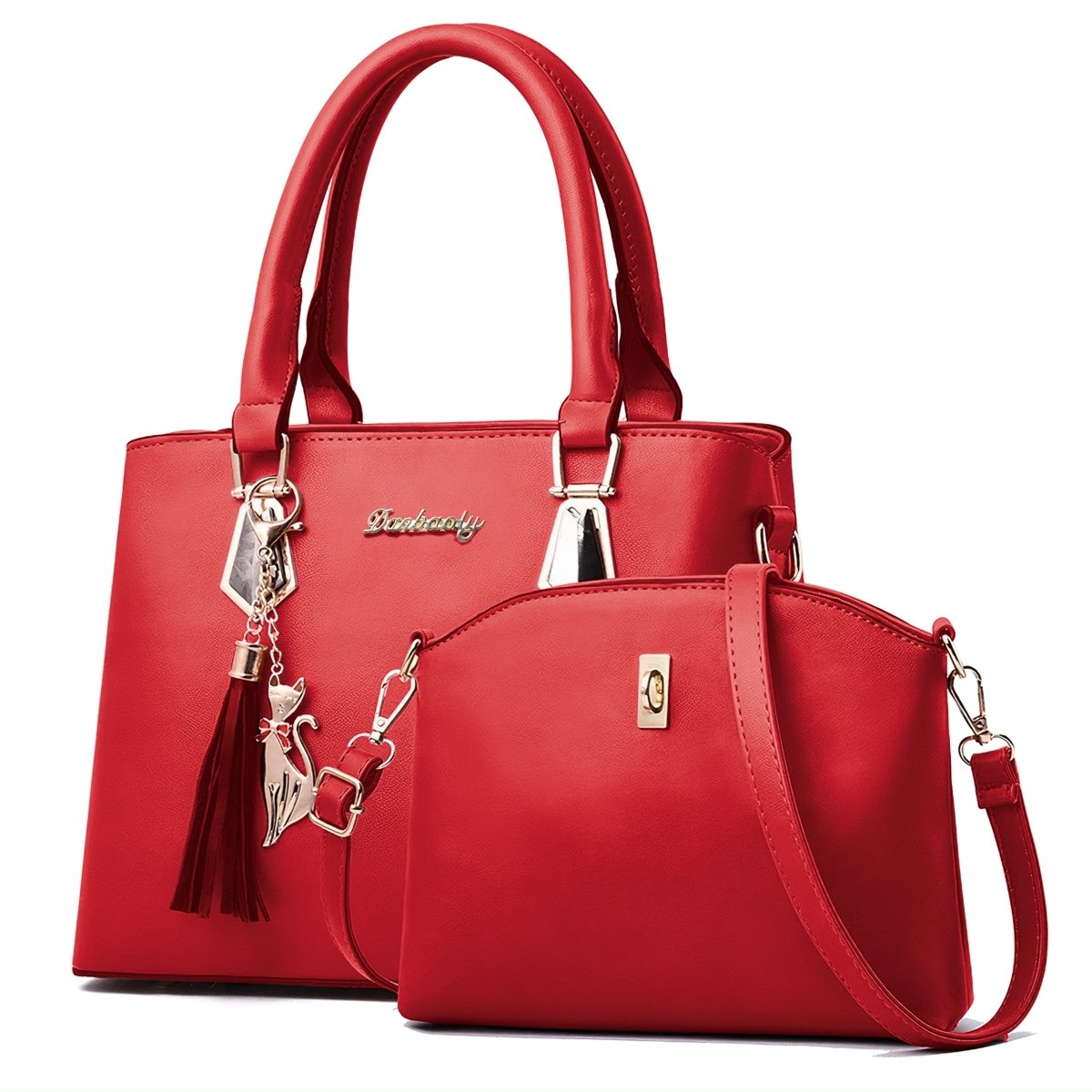 Set de Bolsos Con Diseño Versátil & Cuero Sintético Premium - ONDASHOPMX