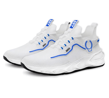 Sneakers Blancos Sport 88Y – Suela Antideslizante & Ajuste Ergonómico - ONDASHOPMX