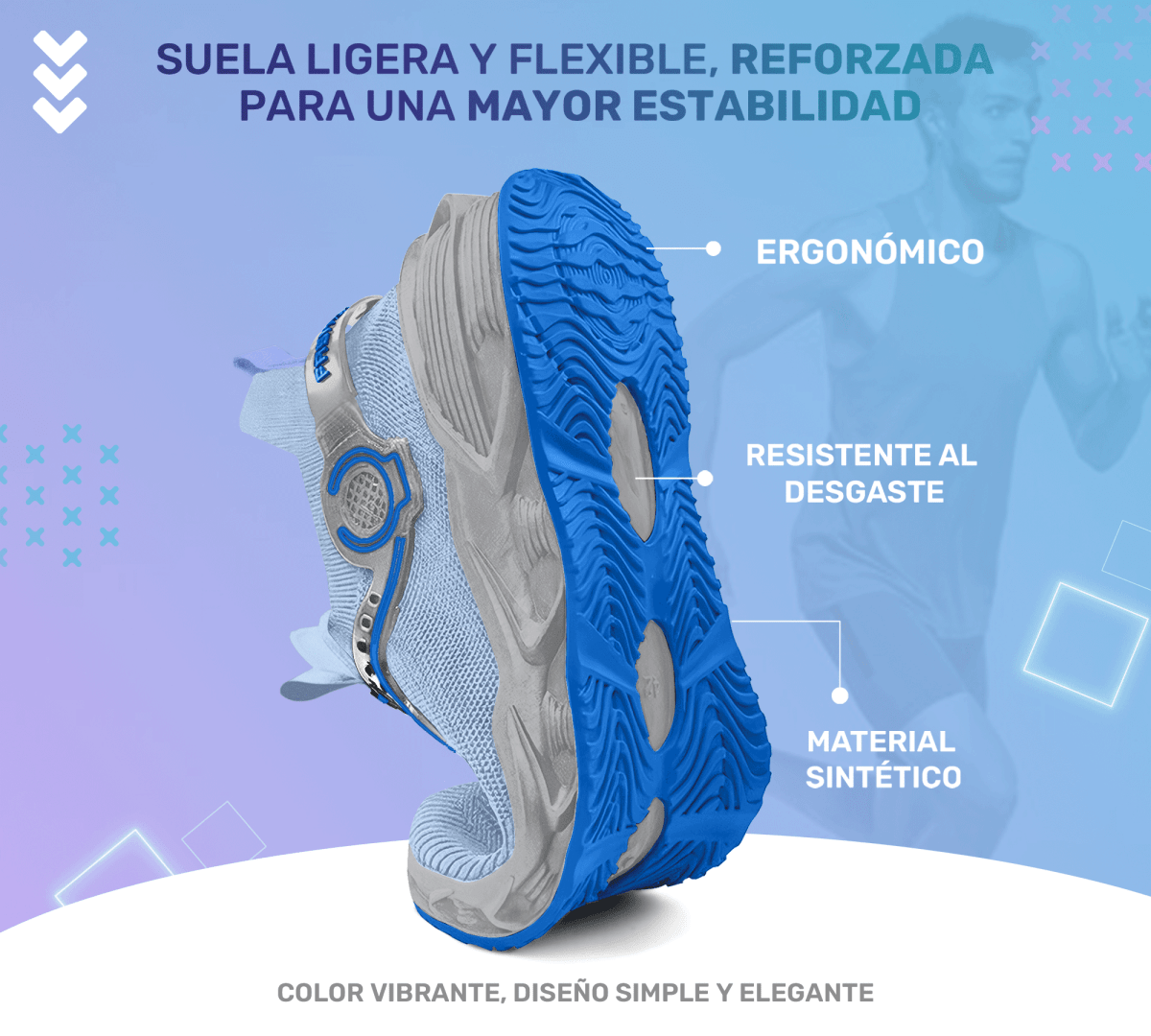 Sneakers Blancos Sport 88Y – Suela Antideslizante & Ajuste Ergonómico - ONDASHOPMX