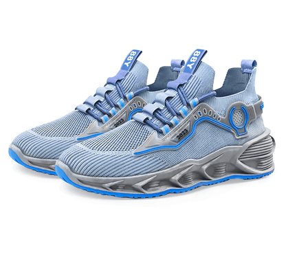 Sneakers Blancos Sport 88Y – Suela Antideslizante & Ajuste Ergonómico - ONDASHOPMX