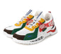 Sneakers Estilo Streetwear Con Detalles Únicos | Amortiguación Suave & Refuerzos En Capas - ONDASHOPMX