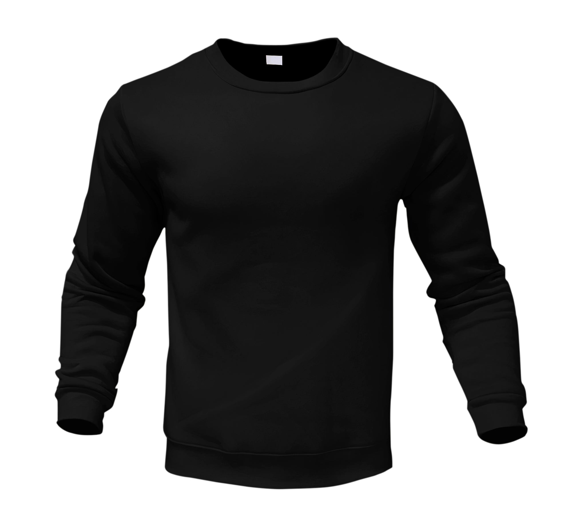 Sudadera Unisex Deportiva Básica De Cuello Redondo