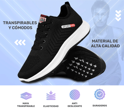 Tenis Deportivos Sport – Transpirables & Ultra Ligeros - ONDASHOPMX