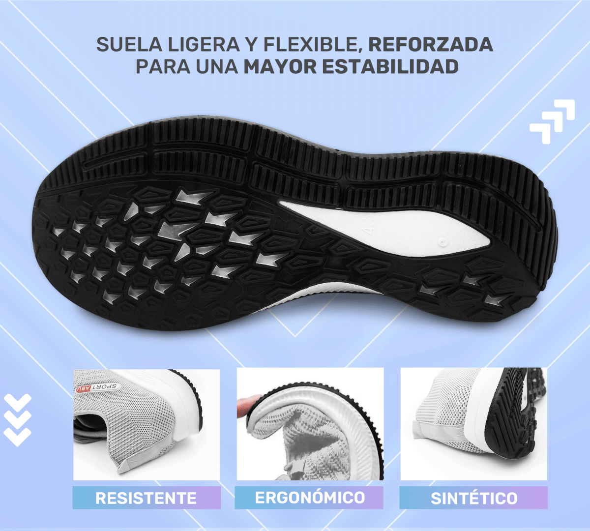 Tenis Deportivos Sport – Transpirables & Ultra Ligeros - ONDASHOPMX