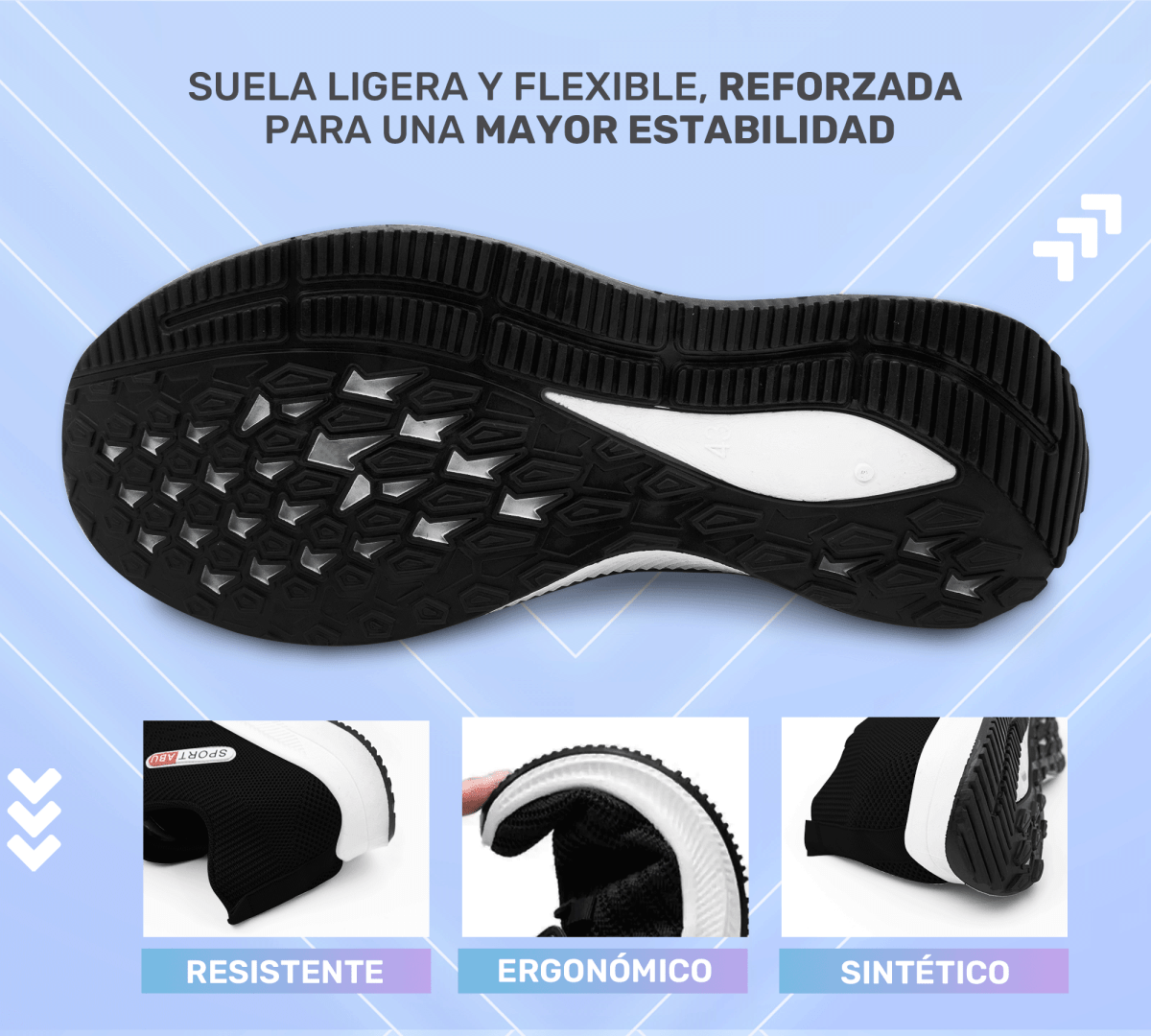 Tenis Deportivos Sport – Transpirables & Ultra Ligeros - ONDASHOPMX