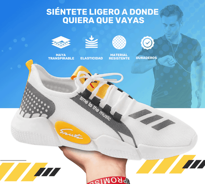 Tenis Sport Casual Hombre – Alta Comodidad & Diseño Moderno - ONDASHOPMX