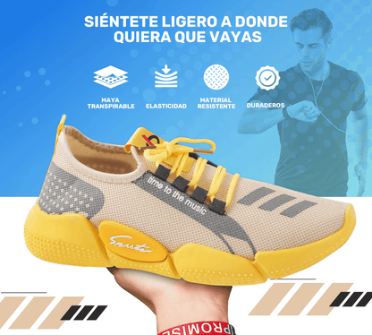 Tenis Sport Casual Hombre – Alta Comodidad & Diseño Moderno - ONDASHOPMX