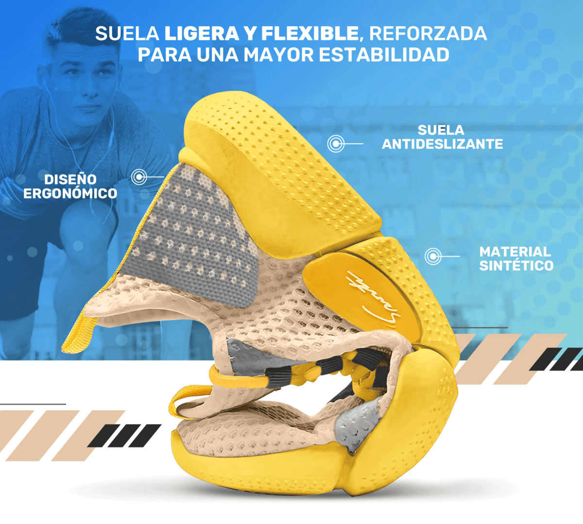 Tenis Sport Casual Hombre – Alta Comodidad & Diseño Moderno - ONDASHOPMX