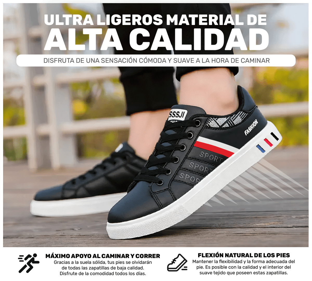 Tenis Sport Fashion – Diseño Limpio & Versátil para Toda Ocasión - ONDASHOPMX