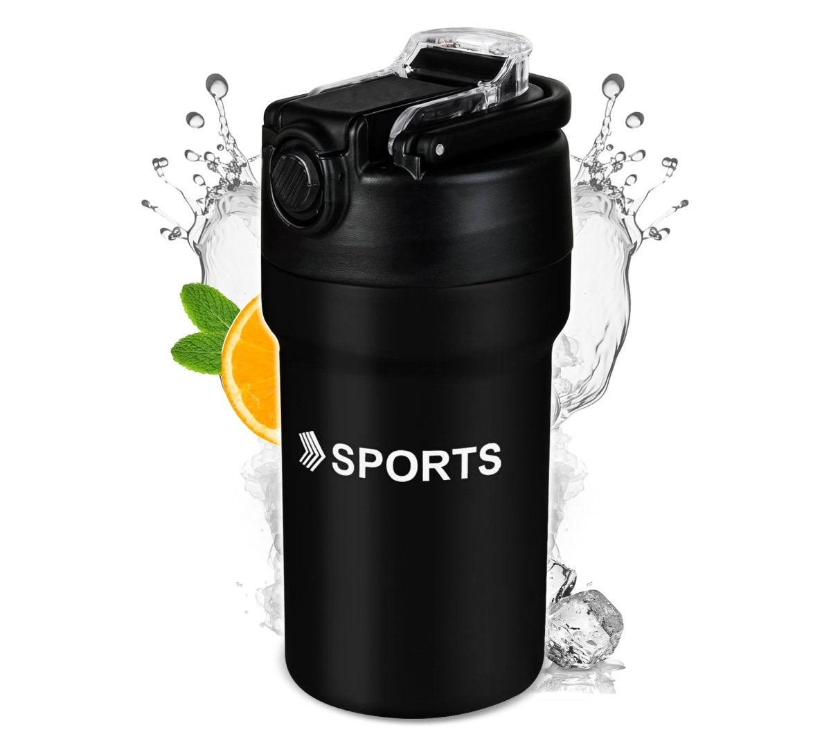 Termo De Acero Inoxidable De 600 ml Para Agua y/o Café - ONDASHOPMX