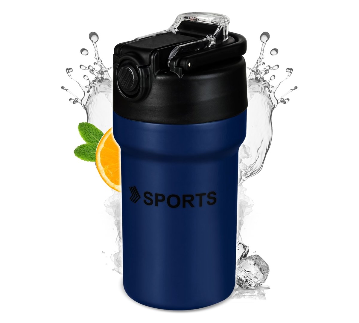 Termo De Acero Inoxidable De 600 ml Para Agua y/o Café - ONDASHOPMX