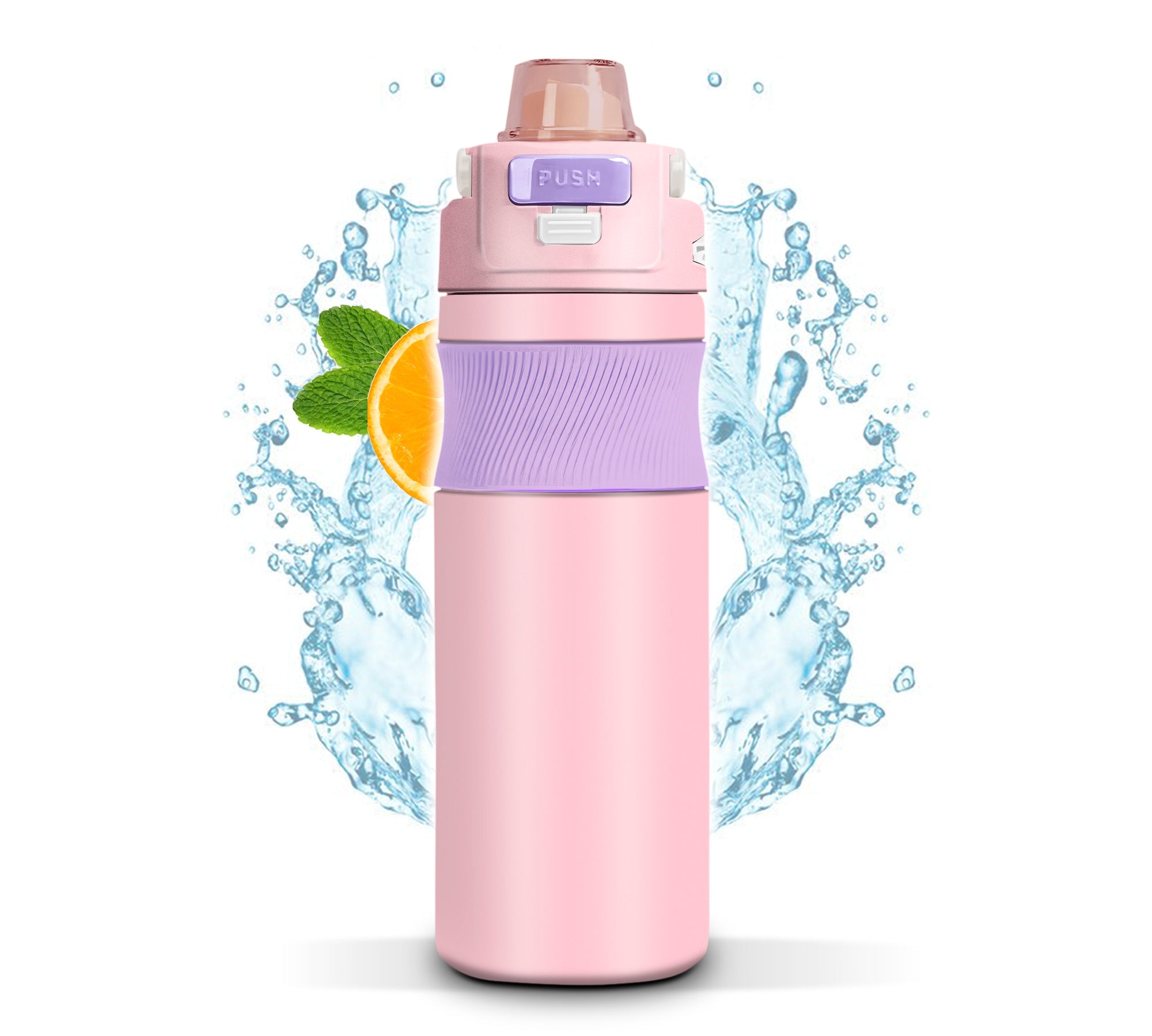 Termo Para Agua Botella de Acero Inoxidable De Café - ONDASHOPMX