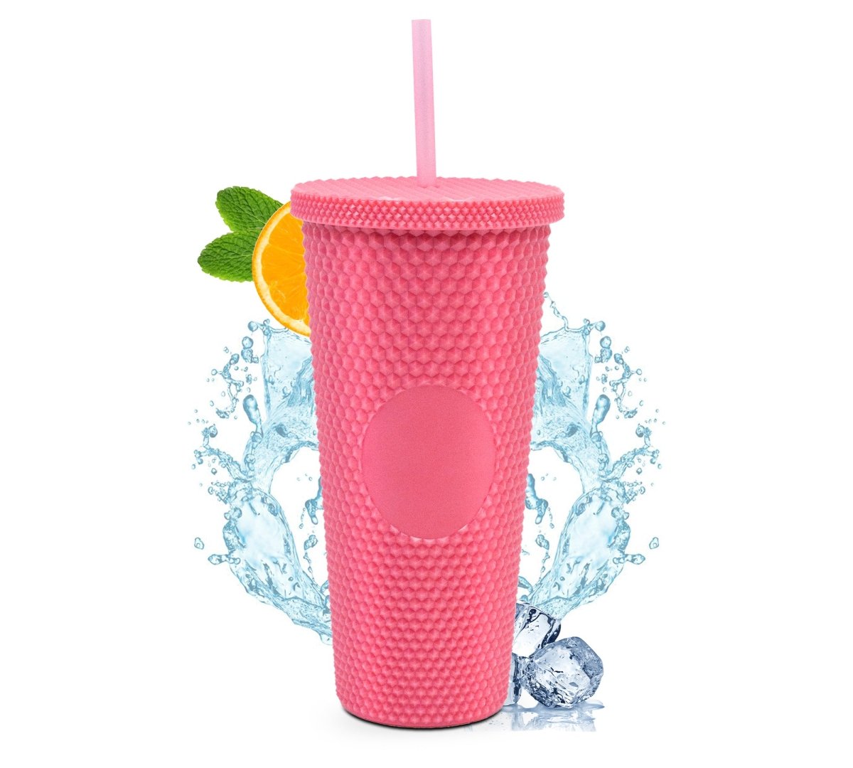 Tumbler Con Popote Reutilizable - 700 ml - ONDASHOPMX