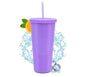 Tumbler Con Popote Reutilizable - 700 ml - ONDASHOPMX
