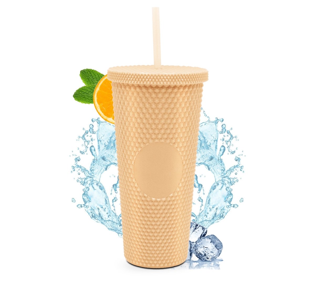 Tumbler Con Popote Reutilizable - 700 ml - ONDASHOPMX