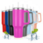 Vaso Térmico De Acero Inoxidable Con Asa Ergonómica Y Aislamiento Térmico Avanzado 30 oz - ONDASHOPMX