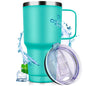 Vaso Térmico De Acero Inoxidable Con Mango 30oz - ONDASHOPMX